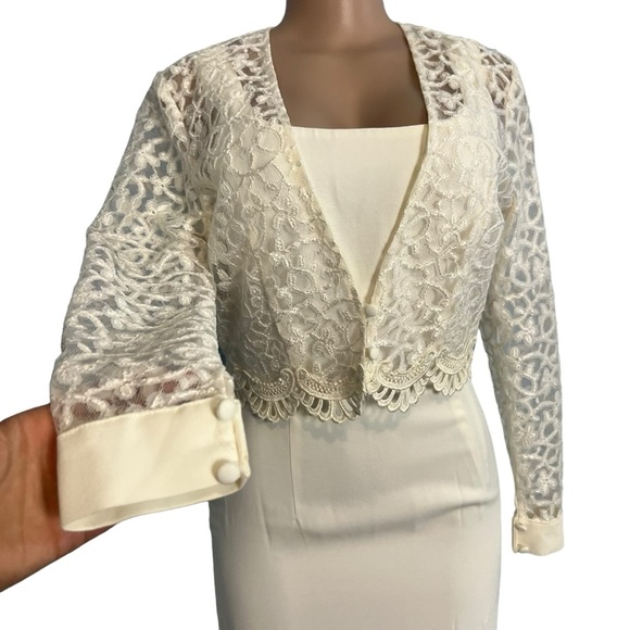 Scott McClintock Vintage Ivory Wedding Dress - Picture 9 of 14